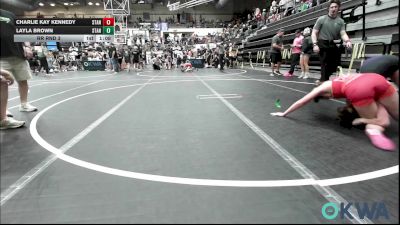 135 lbs Rr Rnd 3 - Charlie Kay Kennedy, Standfast vs Layla Brown, Standfast