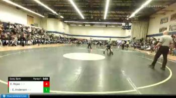 126 lbs Cons. Semi - Eli Anderson, Pleasant Hill vs Ernesto Rojas, Clatskanie