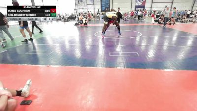 220 lbs Rr Rnd 2 - James Cochran, CCWC Blue vs Ken-Bennett Mentee, Falcons Wrestling Club