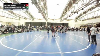 85 lbs Final - Greyson Perkins, Triumph Trained Blue vs LOGAN LOGGIE BEAR BAILEY, CTWhale