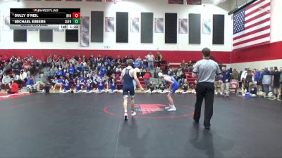 106 lbs Quarterfinal - Sully O`Neil, Dike-New Hartford vs Michael Eimers, Sumner-Fredericksburg