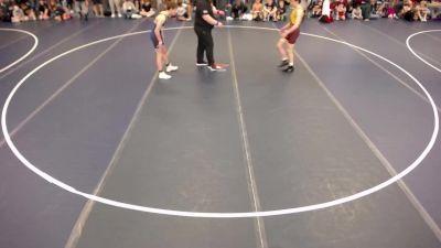 126 lbs Champ. Round 2 - Evan Marvin, Apple Valley vs Drake Andrist, MN Elite