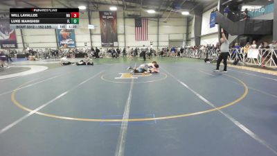 152 lbs Round Of 128 - Will LaVallee, MA vs Luke Manghisi, FL