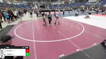 78 lbs Quarterfinal - Brentley Brooks, Team Grand Valley Elite vs Ladd Riopel, Spearfish Youth Wrestling