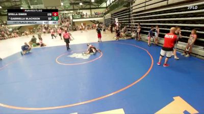 57-71 lbs 1st Place Match - Gabriella Blackson, Collum Trained School Of Wrest vs Stella Eimer, Oympia