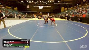 130 lbs Cons. Round 1 - Reese Kieso, Valley Center vs Andrea Yates, Dodge City