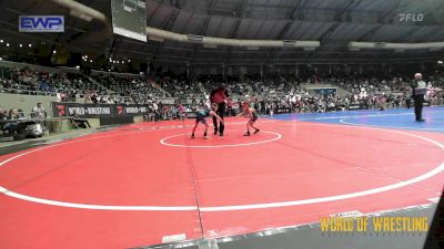 46 lbs Quarterfinal - Weston Molinaro, Rising Sun Wrestling Club vs Cash Helmrichs, Immortal Athletics WC