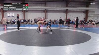 144 lbs Semifinal - Kieran Raley, North Hunterdon vs Isaias Hernandez, Depaul Catholic