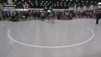 190 lbs Champ. Rd Of 16 - Sadie Kinsella, Illinois vs Marlee Heltzel, South Dakota