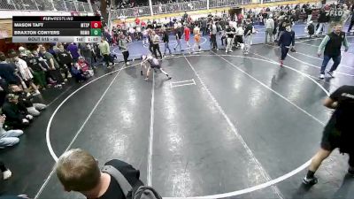 98 lbs Cons. Round 2 - Braxton Conyers, Rocky Mountain vs Mason Taft, Mt. Spokane