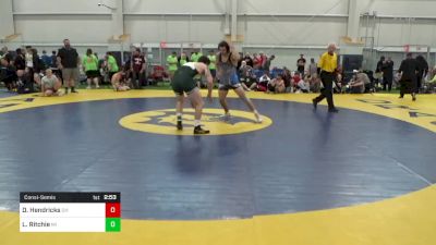 O-190 lbs Consolation - Devan Hendricks, OH vs Logan Ritchie, MI