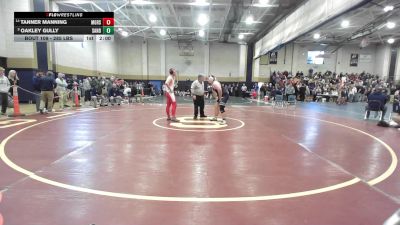 285 lbs Round Of 16 - Tanner Manning, Mount Greylock vs Oakley Gully, Sandwich