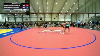 U16 GR - 132 lbs Semis - Murphy Massey-O'Hanlon, NWWC vs Nehemias Rodriguez, South West Washington Wrestling Club