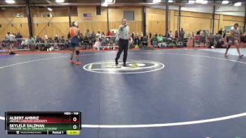 149 lbs Quarterfinal - Albert Ambriz, Arizona Christian University vs Skylelr Salzman, Treasure Valley Community College