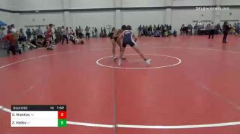 152 lbs Prelims - Grant MacKay, PA vs Zeke Kelley, UT