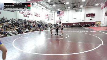 138 lbs Consi Of 8 #1 - Grant Bolton, St Joseph vs Reid Gross, Bacon Academy