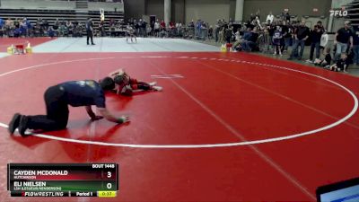 76 lbs Cons. Round 1 - Eli Nielsen, LSH (LeSueur/Henderson) vs Cayden McDonald, Hutchinson