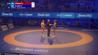 76 kg Qualif. - Mariia Zenkina, Ukraine vs Kennedy Blades, United States