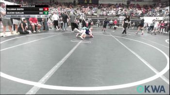 76 lbs Rr Rnd 4 - Tillman Smith, Redskins Wrestling Club vs Alicen Quillin, Chickasha Youth Wrestling