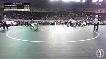 B3A-120 lbs Quarterfinal - Paxton Shultz, Bethel vs Brady Oldfield, Newkirk