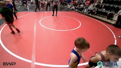 40 lbs Rr Rnd 3 - Roman Rodriguez, Wagoner Takedown Club vs Flint Fields, Tiger Trained Wrestling