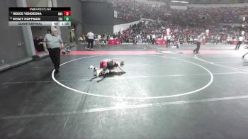 115 lbs Quarterfinal - Reece Vendegna, Askren Wrestling Academy vs Wyatt Hoffman, Excel