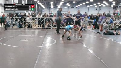 65 lbs Round 5 (4pm Saturday) - Lillian Lakhlani, Lady Rangers vs Mariana Ortiz, Lady Reapers