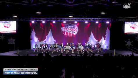 New Diana High School [2025 Game Day Varsity Day 1] 2025 NCA State of Texas Regional