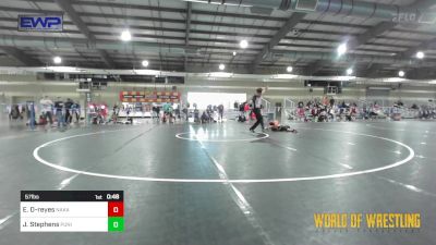 57 lbs Consi Of 8 #1 - Ezrianna Delos-reyes Iniba, Nakamura Wrestling vs Jolee Stephens, Punishers