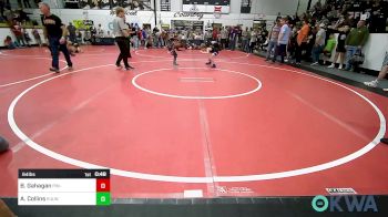 64 lbs Quarterfinal - Bj Gahagan, Pin-King All Stars vs Aaron Collins, R.A.W.