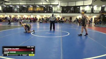 197 Freshman/Soph Cons. Semi - Shane Swank, Adrian vs Preston Calvert, Adrian