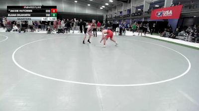 190 lbs Quarters - Elijah Dilworth, Team Idaho Wrestling Club vs Jacob Hutchins, River Falls High School Wrestling