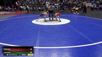 74 lbs Quarterfinal - Michael McNamara, Edwardsville WC vs Benjamin Wells, Champaign WC