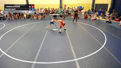 144 lbs Champ. Round 2 - Hunter Stevens, WI vs Colton Huff, IL