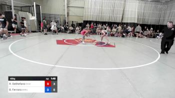 48 kg Rr Rnd 2 - Rocco DeStefano, Savage Silver vs Bennett Ferraro, Sea-Monkey Round-Up