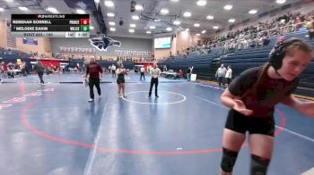 185 lbs Quarterfinal - Melodie Eakin, Willis vs Rebekah Sorrell, Princeton