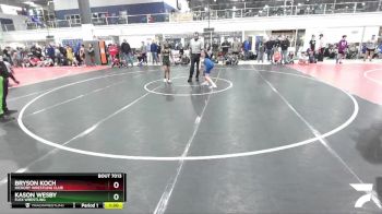 89 lbs Quarterfinal - Kason Wesby, Flex Wrestling vs Bryson Koch, Hickory Wrestling Club