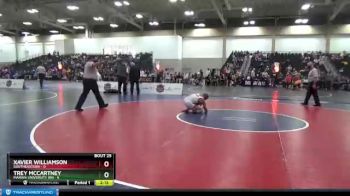 133 lbs Placement Matches (16 Team) - Trey McCartney, Marian University (IN) vs Xavier Williamson, Southeastern