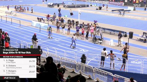 High School Boys' 200m, Finals 16