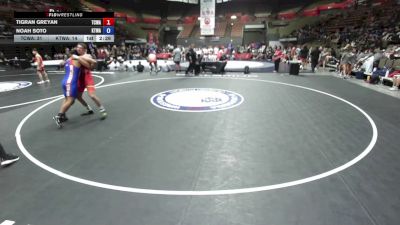 175 lbs Tigran Greyan, TCWA - Tri-Counties Wrestling Association vs Noah Soto, KTWA-Kings-Tulare Wrestling Association