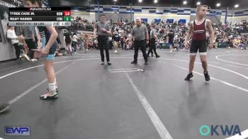 88 lbs Round Of 16 - COLE PETERSON, Warhorse Wrestling Club vs Cohen Wallace, Kingfisher YellowJackets