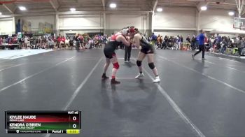 155 lbs Cons. Round 4 - Kendra O`Brien, Cumberland Valley vs Kiylee Haude, Indian Lake