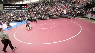 3A 170 lbs Semifinal - Rickelle Collins, Carbon vs Meletilini Matakaiongo, Canyon View