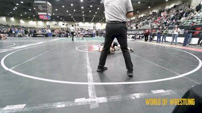 125 lbs Consi Of 64 #2 - Tyler Bogle, Cortez Full Circle vs Ismel Penaloza, Culver Mat Club