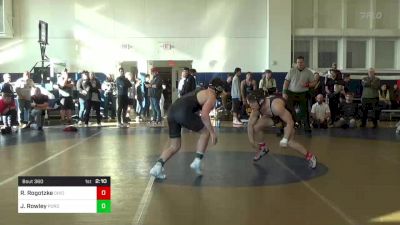 184 lbs Round Of 16 - Ryder Rogotzke, Ohio State vs James Rowley, Purdue