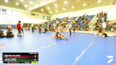 150 lbs Cons. Round 6 - Triston Valadez, Cvbjj vs Jacob Owen, Servite High School