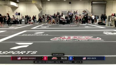 Adrian Vasquez vs Greg Buck 2026 ADCC Los Angeles Open & Youth Trials