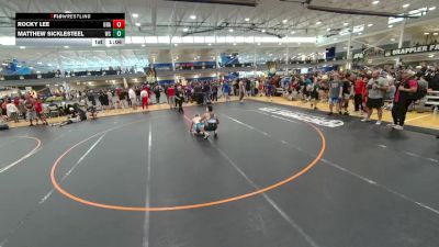 80 lbs Quarterfinal - Rocky Lee, Unattached vs Matthew Sicklesteel, Unattached
