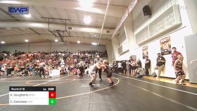 83 lbs Round Of 16 - Kayson Dougherty, Sperry Wrestling Club vs Cole Colclzaier, Keystone Wrestling Club