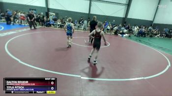 86 lbs 1st Place Match - Dalton Regehr, Bonners Ferry Wrestling Club vs Titus Pitsch, Fitness Quest Wrestling Club
